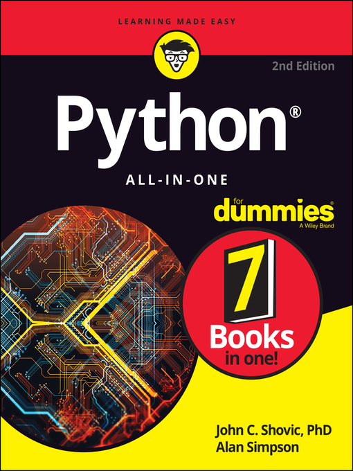 Title details for Python All-in-One For Dummies by John C. Shovic - Wait list